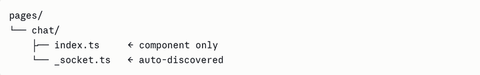 Code sample from socket